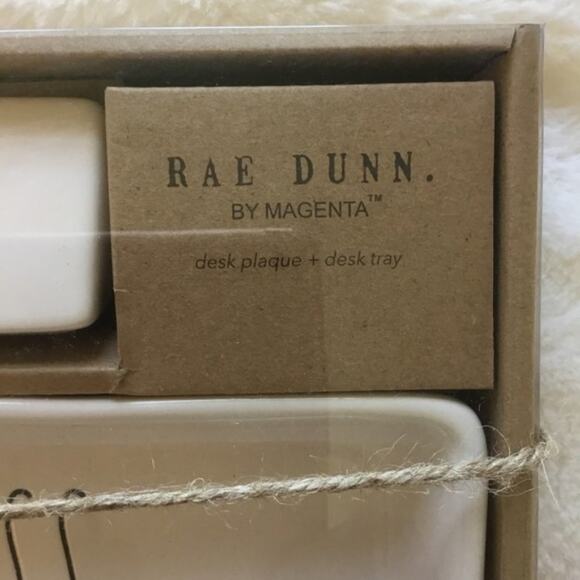 Rae Dunn White "YOU GOT THIS" and "BOSS" Desk Set - Picture 3 of 6